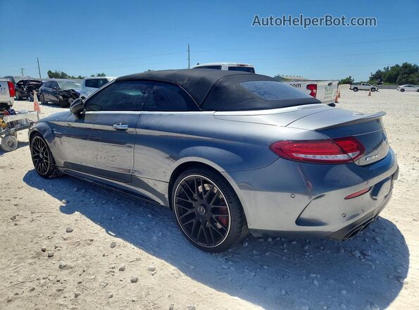 WDDWK8HB6JF662453 2018 MERCEDES-BENZ C Gray Задня ліва чверть