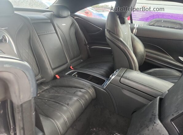 WDDXJ7JB3GA014845 2016 MERCEDES-BENZ S Gray Vista de los asientos traseros
