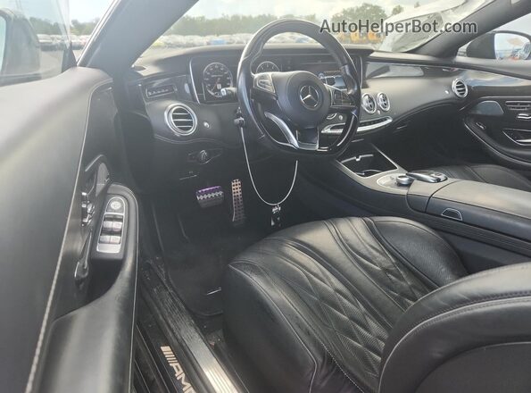 WDDXJ7JB3GA014845 2016 MERCEDES-BENZ S Gray Vista del salpicadero
