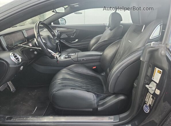 WDDXJ7JB3GA014845 2016 MERCEDES-BENZ S Gray Vista interior delantera
