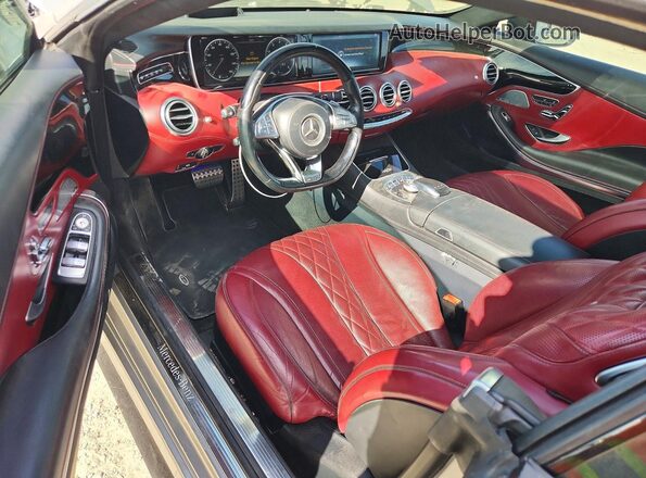 WDDXJ8FB0GA015529 2016 MERCEDES-BENZ S Gray Widok deski rozdzielczej