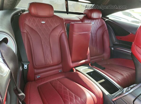 WDDXJ8FB0GA015529 2016 MERCEDES-BENZ S Gray Widok tylnych siedzeń