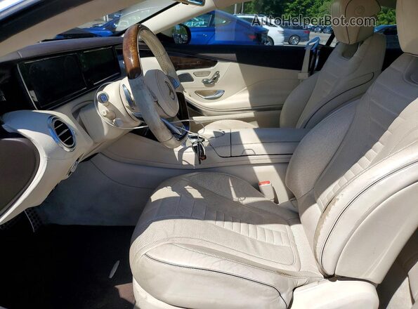 WDDXJ8FBXHA017094 2017 MERCEDES-BENZ S Black Vista interior delantera
