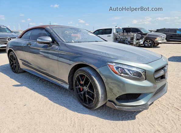 WDDXK8CB3HA019349 2017 MERCEDES-BENZ S Blue Delantero derecho