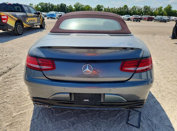 WDDXK8CB3HA019349 2017 MERCEDES-BENZ S Blue Vista trasera