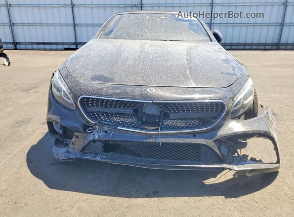 WDDXK8DB3KA038201 2019 MERCEDES-BENZ S Black Դիմացի տեսք