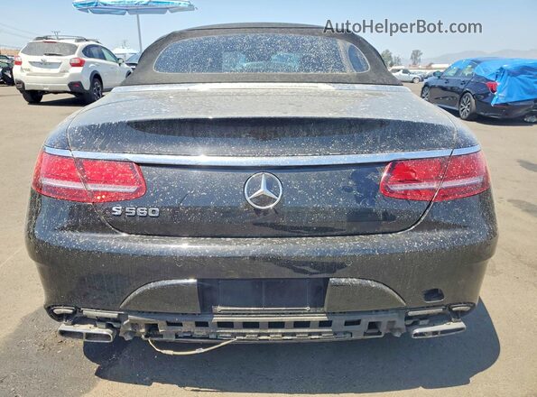 WDDXK8DB3KA038201 2019 MERCEDES-BENZ S Black Հետևի տեսք