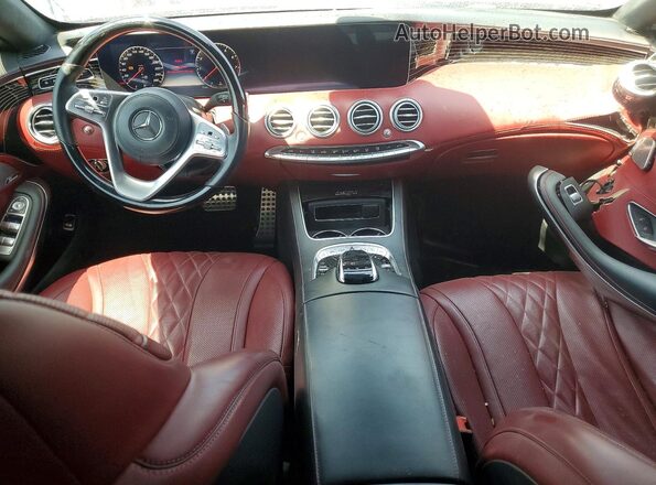 WDDXK8DB3KA038201 2019 MERCEDES-BENZ S Black Առջևի վահանակի տեսք
