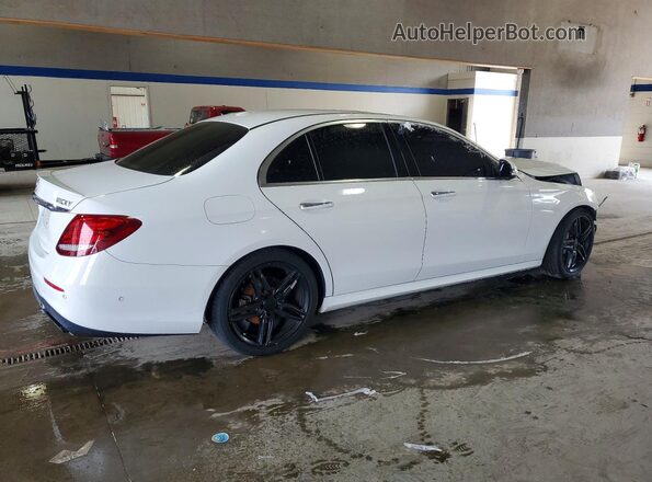 WDDZF4JB0JA332342 2018 MERCEDES-BENZ E White Tył prawy