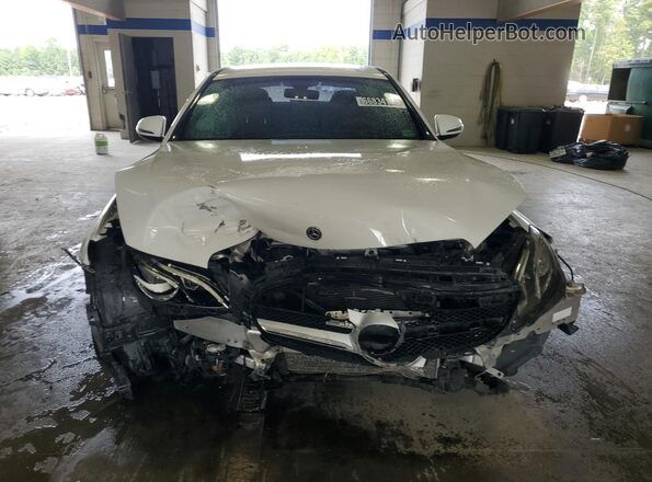 WDDZF4JB0JA332342 2018 MERCEDES-BENZ E White Widok wnętrza 360 stopni