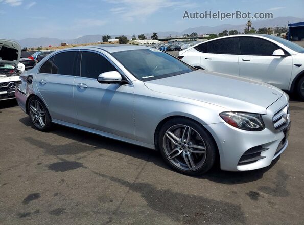 WDDZF4JB0KA574937 2019 MERCEDES-BENZ E Silver Przód prawy
