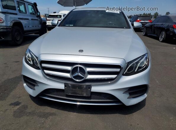 WDDZF4JB0KA574937 2019 MERCEDES-BENZ E Silver Widok z przodu