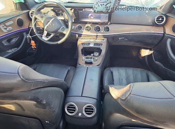 WDDZF4JB1JA384451 2018 MERCEDES-BENZ E White Dashboard view