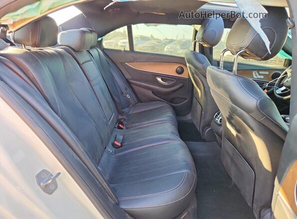 WDDZF4JB1JA384451 2018 MERCEDES-BENZ E White Rear seats view