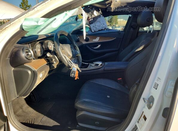 WDDZF4JB1JA384451 2018 MERCEDES-BENZ E White Front interior view