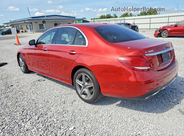 WDDZF4JB1JA487515 2018 MERCEDES-BENZ E Red Задня ліва чверть