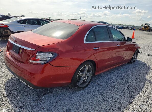 WDDZF4JB1JA487515 2018 MERCEDES-BENZ E Red Задня права чверть