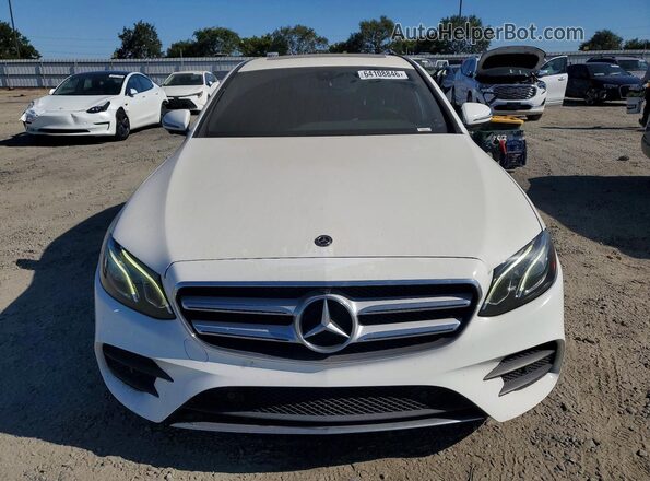 WDDZF4JB1KA577474 2019 MERCEDES-BENZ E White Դիմացի տեսք