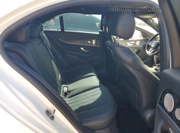 WDDZF4JB1KA577474 2019 MERCEDES-BENZ E White Հետևի նստատեղերի տեսք