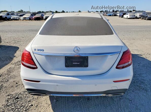 WDDZF4JB1KA577474 2019 MERCEDES-BENZ E White Հետևի տեսք