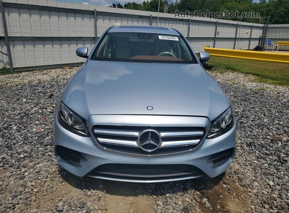 WDDZF4JB2HA175911 2017 MERCEDES-BENZ E Silver Vista frontal