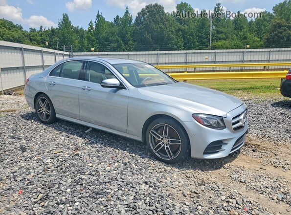 WDDZF4JB2HA175911 2017 MERCEDES-BENZ E Silver Delantero derecho