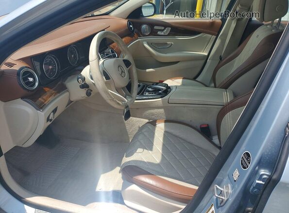 WDDZF4JB2HA175911 2017 MERCEDES-BENZ E Silver Vista interior delantera