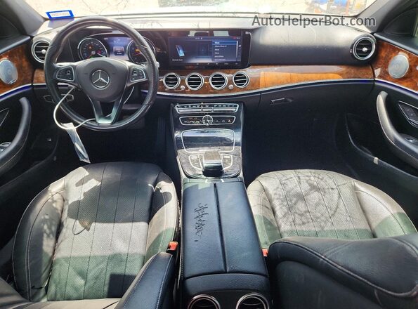WDDZF4JB3HA104426 2017 MERCEDES-BENZ E Silver წინა პანელის ხედი