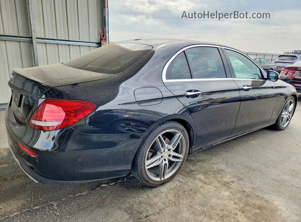 WDDZF4JB3HA109321 2017 MERCEDES-BENZ E Black Tył prawy