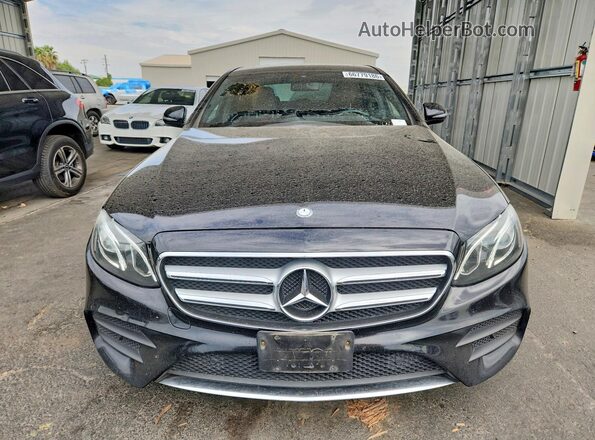 WDDZF4JB3HA109321 2017 MERCEDES-BENZ E Black Widok z przodu