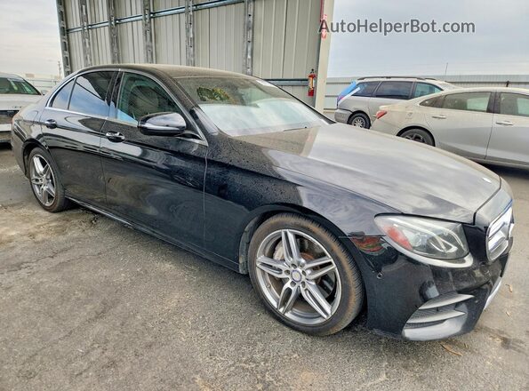 WDDZF4JB3HA109321 2017 MERCEDES-BENZ E Black Przód prawy
