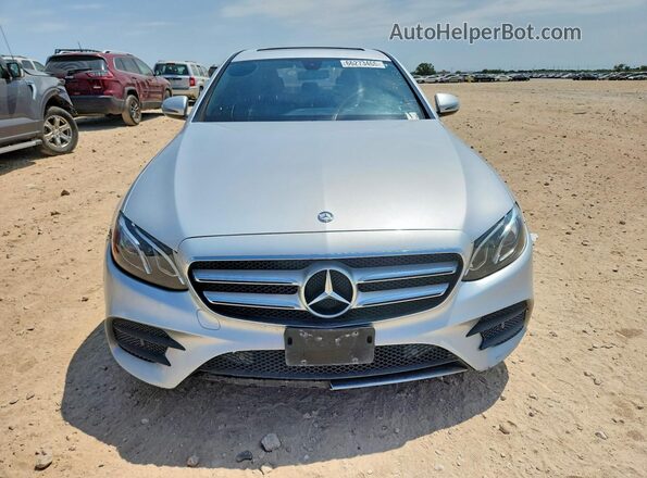 WDDZF4JB4HA041532 2017 MERCEDES-BENZ E Silver წინა ხედი