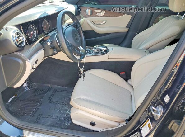 WDDZF4JB4HA042583 2017 MERCEDES-BENZ E Teal Widok wnętrza z przodu