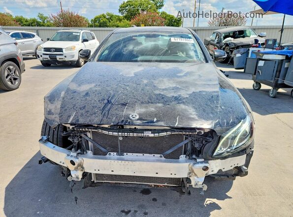 WDDZF4JB4HA240564 2017 MERCEDES-BENZ E Black წინა ხედი
