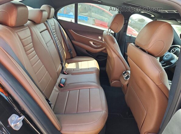 WDDZF4JB4HA240564 2017 MERCEDES-BENZ E Black უკანა სავარძლების ხედი