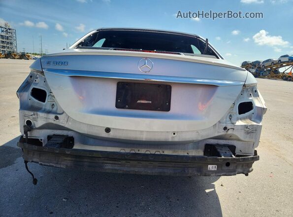 WDDZF4JB4JA348463 2018 MERCEDES-BENZ E Silver Rear view