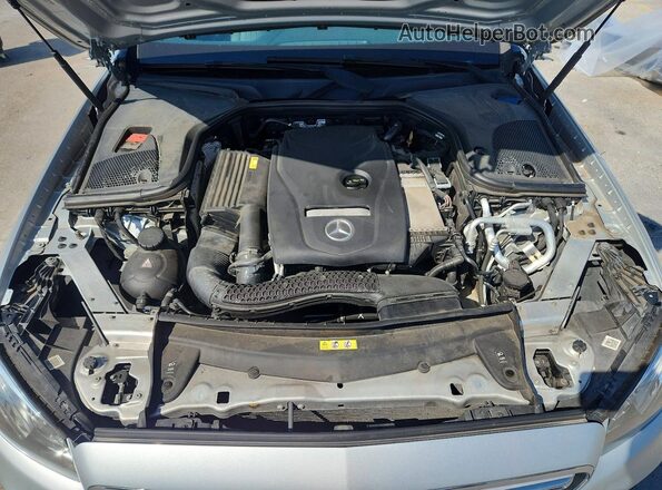 WDDZF4JB4JA348463 2018 MERCEDES-BENZ E Silver Rear interior view