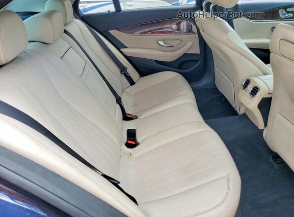 WDDZF4JB5JA390768 2018 MERCEDES-BENZ E Серый Вид задних сидений
