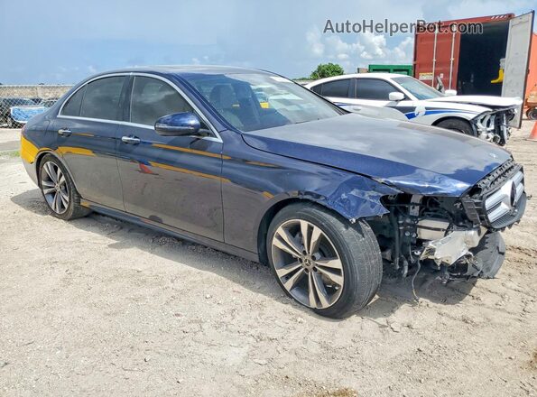 WDDZF4JB5JA390768 2018 MERCEDES-BENZ E Серый Передняя правая четверть
