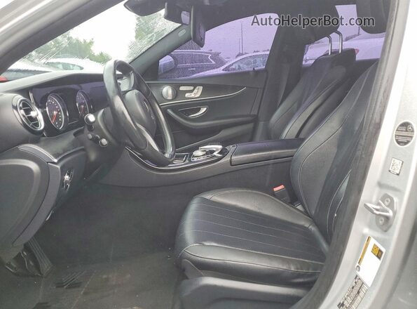 WDDZF4JB6HA038230 2017 MERCEDES-BENZ E Silver Widok wnętrza z przodu
