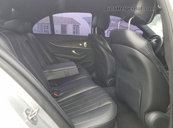 WDDZF4JB6HA038230 2017 MERCEDES-BENZ E Silver Widok tylnych siedzeń