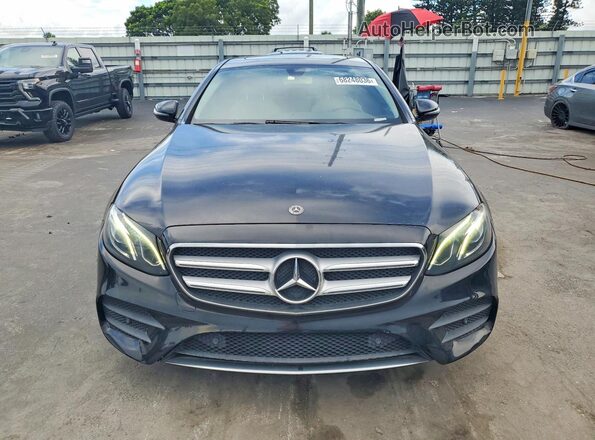 WDDZF4JB6JA327274 2018 MERCEDES-BENZ E Black Вид спереду