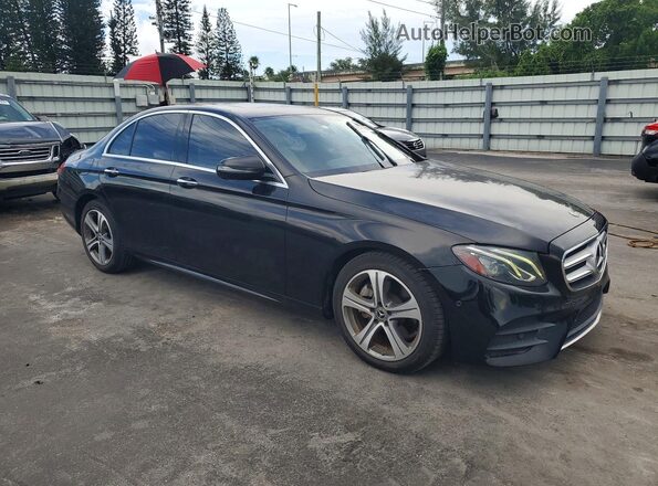 WDDZF4JB6JA327274 2018 MERCEDES-BENZ E Black Передня права чверть