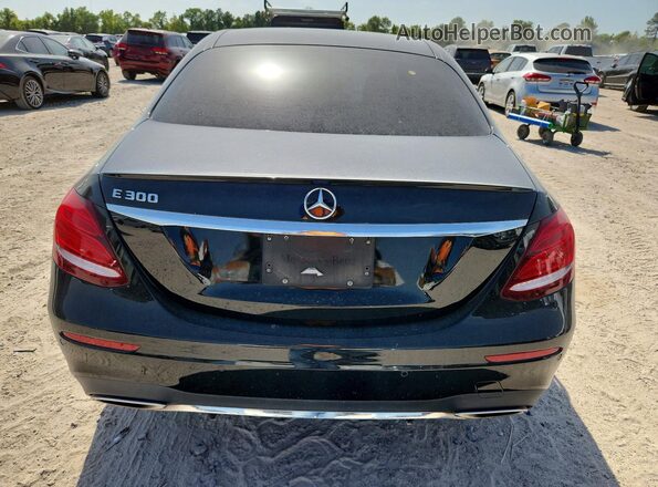 WDDZF4JB6JA407917 2018 MERCEDES-BENZ E Black Rear view