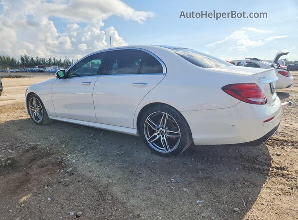 WDDZF4JB7JA471738 2018 MERCEDES-BENZ E White Trasero izquierdo