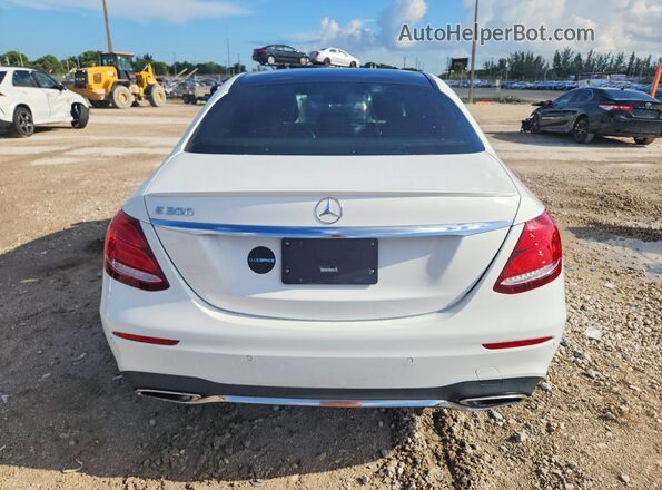 WDDZF4JB7JA471738 2018 MERCEDES-BENZ E White Vista trasera