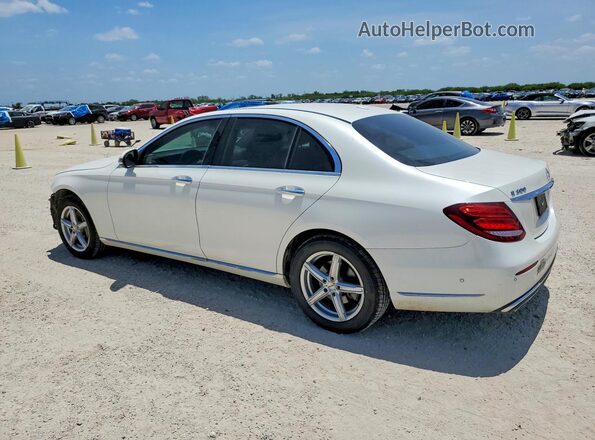 WDDZF4JB8HA169398 2017 MERCEDES-BENZ E Белый Задняя левая четверть