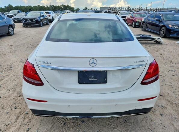 WDDZF4JB8JA313554 2018 MERCEDES-BENZ E Белый Вид сзади