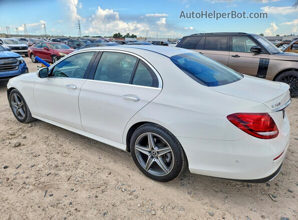 WDDZF4JB8JA313554 2018 MERCEDES-BENZ E Белый Задняя левая четверть