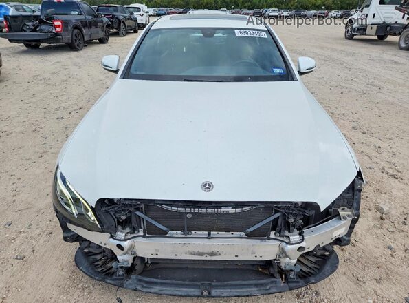 WDDZF4JB8JA313554 2018 MERCEDES-BENZ E Белый Вид спереди